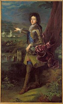 Portrait of Louis Auguste de Bourbon Duke of Maine von Francois de Troy