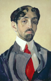 Portrait of Mikhail Kuzmin von Konstantin Andreevic Somov