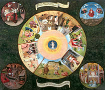 Tabletop of the Seven Deadly Sins and the Four Last Things by Hieronymus Bosch