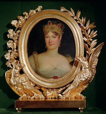 Portrait of Empress Marie-Louise of Austria von Francois Pascal Simon, Baron Gerard