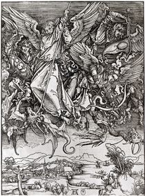 St. Michael and the Dragon von Albrecht Dürer