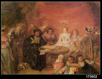 The Bride and Groom's Table von Jean Antoine Watteau