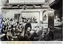 Trial of Madeleine Smith, 1857 von English School