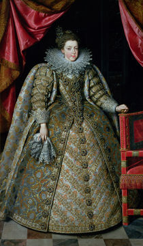 Portrait of Elisabeth of France 1615 von Frans II Pourbus