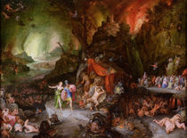 Aeneas and the Sibyl in the Underworld by Jan Brueghel the Elder