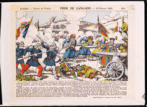 The Siege of Lang-Son, 13th February 1885 von French School