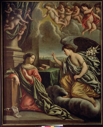 Annunciation by Mathieu Le Nain