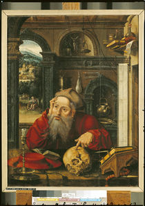 St. Jerome in his Study by Flemish School