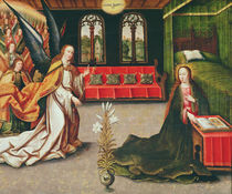 Annunciation by Flemish School