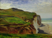 Cliffs von Louis Eugene Gabriel Isabey