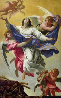 Apotheosis of St. Louis, 1639-42 by Simon Vouet