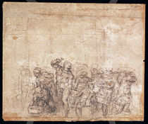 Study of Figures for a Narrative Scene by Michelangelo Buonarroti