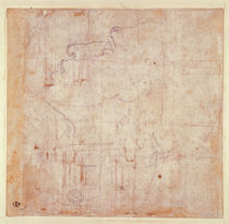 Study of a Head, 1525-26 by Michelangelo Buonarroti