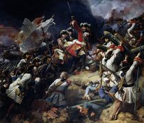 Battle of Denain, 24th July 1712 by Jean Alaux