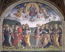 The Eternal Father in Glory with Prophets and Sibyls von Pietro Perugino