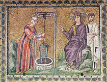 The Woman of Samaria at the Well by Byzantine School