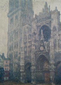 Rouen Cathedral, West Portal von Claude Monet