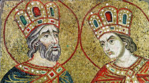 Constantine the Great and St. Helena by Veneto-Byzantine School