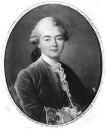 Portrait of a Young Gentleman von Francois-Hubert Drouais