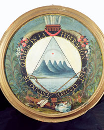 Badge of the Federation of Guatemala von Guatemalan School