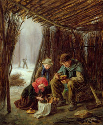 The Woodcutter's Meal, 1873 by Pierre Edouard Frere