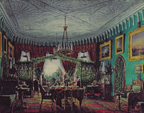 Drawing Room of Empress Alexandra Feodorovna 1850s von Eduard Hau