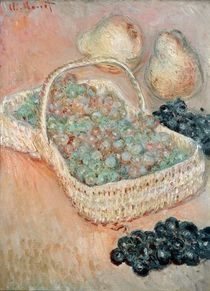 The Basket of Grapes, 1884 von Claude Monet