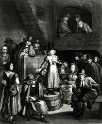 Quaker Meeting, 1699 by Marcellus or Marcel Lauron