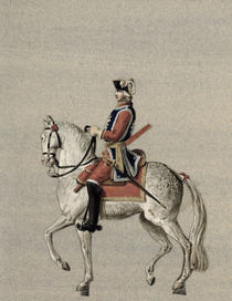 Equestrian portrait of Prince Charles de Beauveau-Craon by Pierre Antoine Lesueur