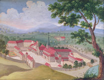 General view of the Abbey from the east von Louise Madelaine Cochin