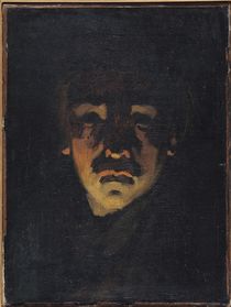 Self Portrait von Adolphe-Felix Cals
