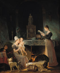 Reading the Letter von Marguerite Gerard