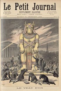 The Golden Calf, from 'Le Petit Journal' by Henri Meyer