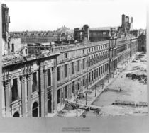 Disasters of War: The Tuileries during the Commune of Paris von French Photographer