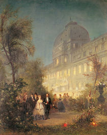Evening Party at the Tuileries by Pierre Tetar van Elven