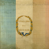 Tricolore with the motto 'Live Free or Die' von French School