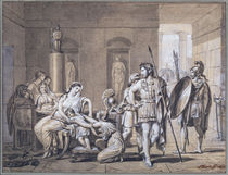 The Departure of Hector, c.1812 von Jacques Louis David