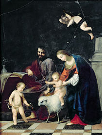 The Holy Family von Jacques Stella