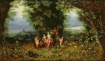 Allegory of the Earth von Jan & Balen, Hendrik van Brueghel