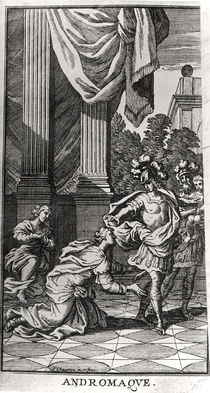 Andromache at the Feet of Pyrrhus by Francois Chauveau