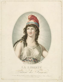 Liberty, Patron of the French von Simon Louis Boizot
