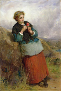 The Flower of Dunblane, 1867 von Thomas Faed