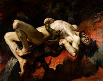 Ixion Thrown into Hades, 1876 by Jules Elie Delaunay
