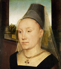 Barbara de Vlaenderberch, c.1472-75 von Hans Memling