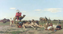 Nomads in the Desert, 1861 von Georges Washington