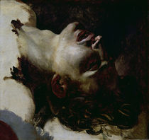 Head of a Dead Young Man, before 1819 von Theodore Gericault