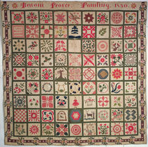 Painting quilt, 1850 by Benoni Pearce