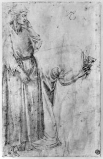 Two figures von Michelangelo Buonarroti