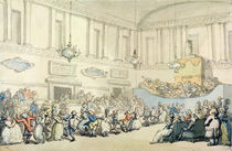 The Ball, from 'Scenes at Bath' von Thomas Rowlandson