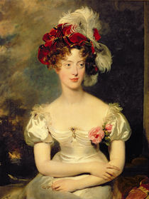 Marie-Caroline de Bourbon Duchesse de Berry by Thomas Lawrence